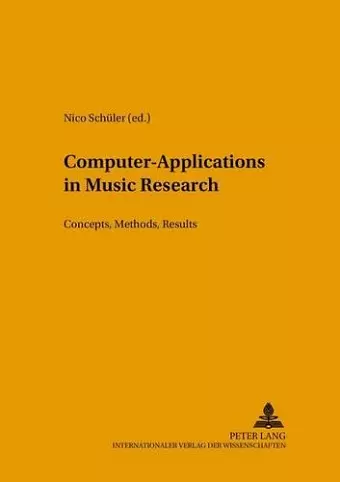 Computer-Applications in Music Research cover