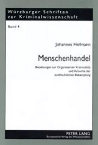 Menschenhandel cover