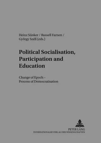 Political Socialisation, Participation and Education cover