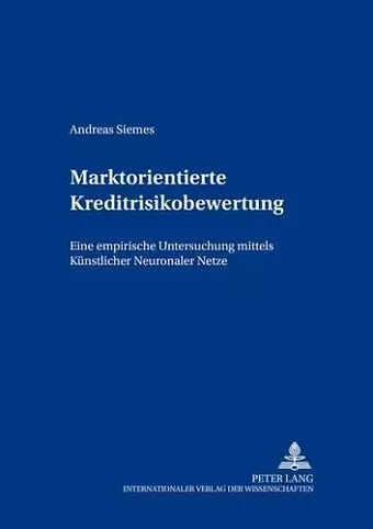 Marktorientierte Kreditrisikobewertung cover