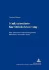 Marktorientierte Kreditrisikobewertung cover