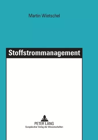 Stoffstrommanagement cover