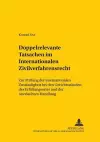 Doppelrelevante Tatsachen Im Internationalen Zivilverfahrensrecht cover