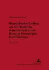 Biographisches Lexikon Zur Geschichte Der Demokratischen Und Liberalen Bewegungen in Mitteleuropa- Bd. 2 / Teil 1 cover