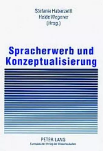 Spracherwerb Und Konzeptualisierung cover