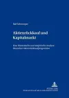 Aktienrueckkauf Und Kapitalmarkt cover