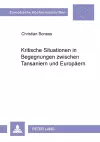 Kritische Situationen in Begegnungen zwischen Tansaniern und Europaeern cover