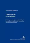 Theologie ALS Grammatik? cover