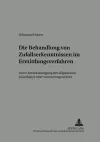 Die Behandlung Von Zufallserkenntnissen Im Ermittlungsverfahren cover