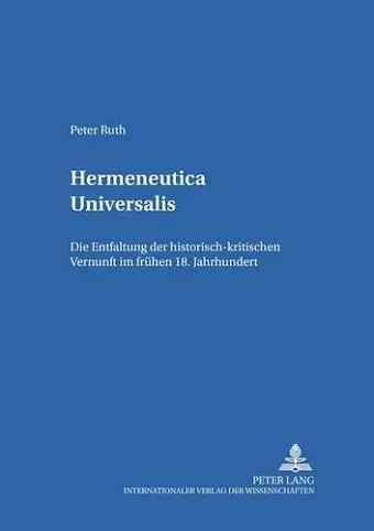 Hermeneutica Universalis cover