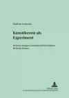 Kunsttheorie ALS Experiment cover