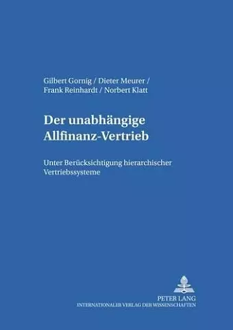 Der Unabhaengige Allfinanz-Vertrieb cover