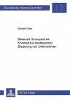 Balanced Scorecard ALS Konzept Zur Strategischen Steuerung Von Unternehmen cover