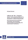 Haftung Der Teil-, Zwischen-, Samt- Und Unterfrachtfuehrer Im Deutschen Guetertransportrecht cover