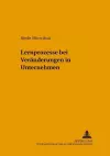 Lernprozesse Bei Veraenderungen in Unternehmen cover