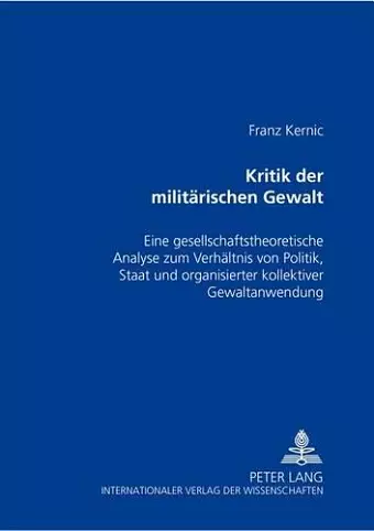 Kritik Der Militaerischen Gewalt cover