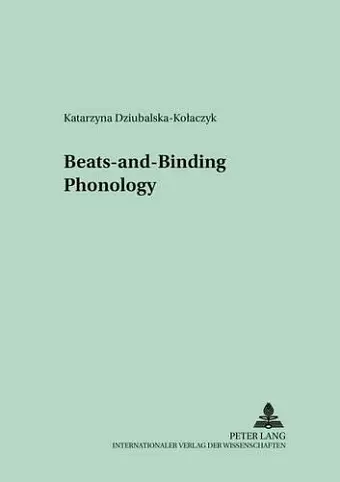 Beats-and-Binding Phonology cover