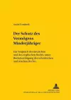 Der Schutz Des Vermoegens Minderjaehriger cover