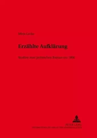 Erzaehlte Aufklaerung cover