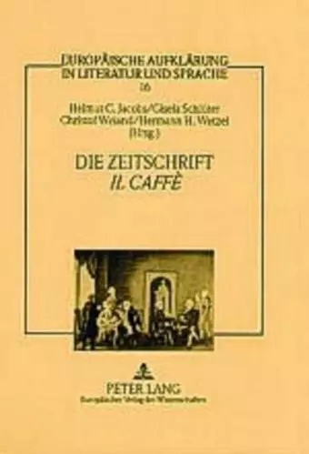 Die Zeitschrift «Il Caffè» cover