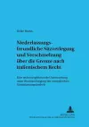 Niederlassungsfreundliche Sitzverlegung Und Verschmelzung Ueber Die Grenze Nach Italienischem Recht cover