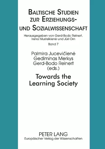 Towards the Learning Society cover