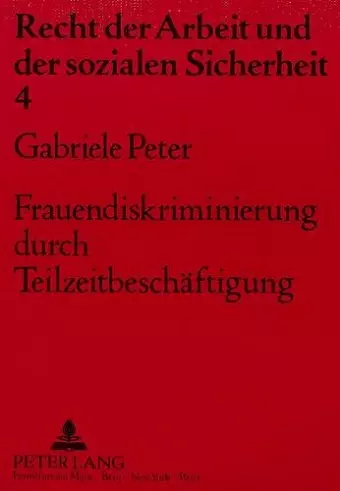 Frauendiskriminierung Durch Teilzeitbeschaeftigung cover