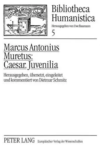 Caesar. Juvenilia. cover