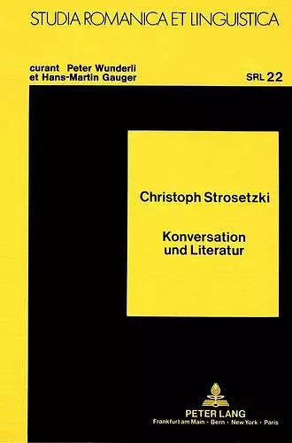 Konversation Und Literatur cover