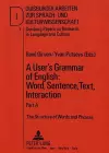 User's Grammar of English cover