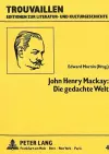 John Henry Mackay: Die Gedachte Welt cover