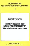 Die Erfassung Der Nachfragemacht Von Handelsunternehmen cover