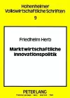 Marktwirtschaftliche Innovationspolitik cover