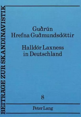 Halldór Laxness in Deutschland cover