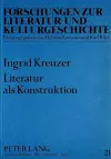 Literatur ALS Konstruktion cover