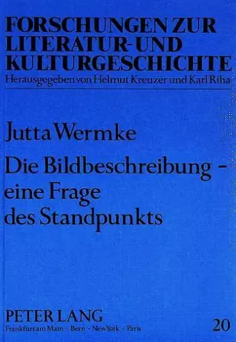 Die Bildbeschreibung - Eine Frage Des Standpunkts cover