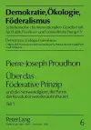 Ueber Das Foederative Prinzip cover