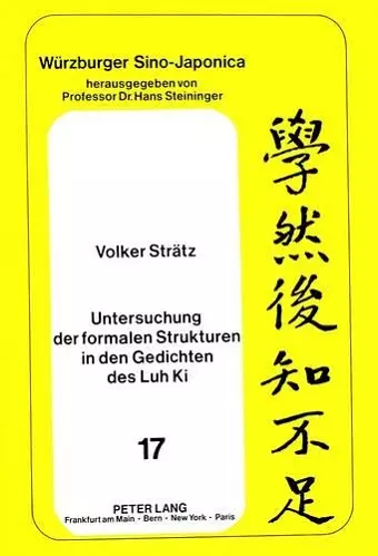 Untersuchung Der Formalen Strukturen in Den Gedichten Des Luh KI cover