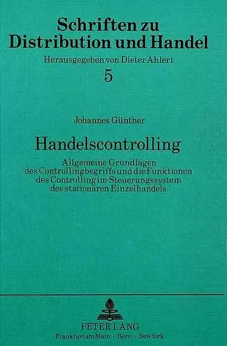 Handelscontrolling cover