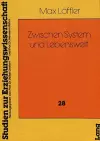 Zwischen System Und Lebenswelt cover