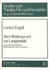 Vom Widerspruch Zur Langeweile cover