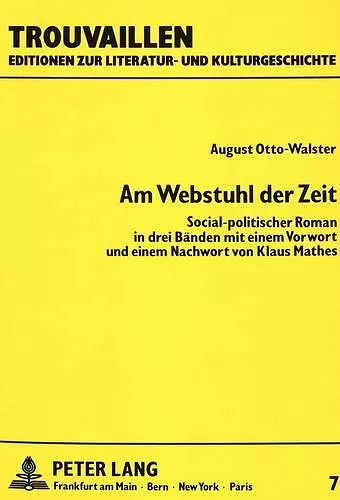 Am Webstuhl Der Zeit cover