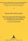 Die Internationale Enteignung Von Mitgliedschaftsrechten cover