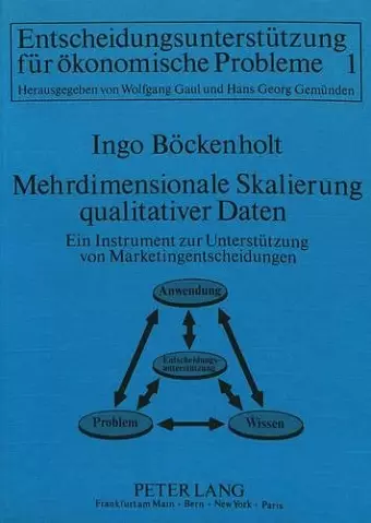 Mehrdimensionale Skalierung Qualitativer Daten cover