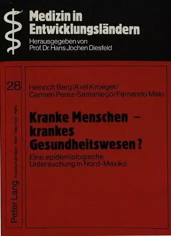 Kranke Menschen - Krankes Gesundheitswesen? cover