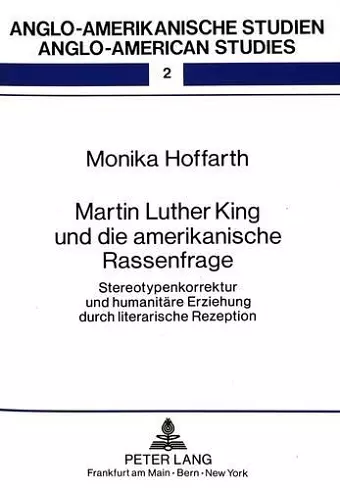 Martin Luther King Und Die Amerikanische Rassenfrage cover