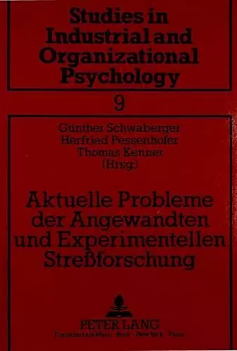 Aktuelle Probleme Der Angewandten Und Experimentellen Streßforschung cover