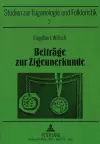 Beitraege Zur Zigeunerkunde cover