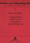 Moeglichkeiten Und Grenzen Integrativer Sprachfoerderung cover