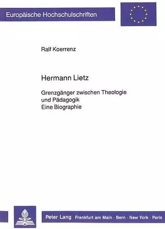 Hermann Lietz cover